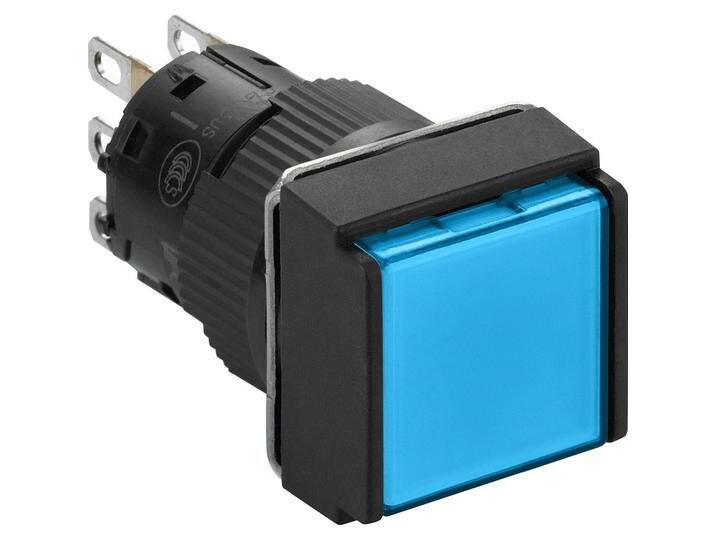 5x Schneider Electric Leuchtdrucktaster, blau, Ř 16, XB6ECF6B1P, Schalter + Taster, Blau 5x Schneider Electric Leuchtdrucktaster, blau, Ř 16, XB6ECF6B1P, Schalter + Taster, Blau von Schneider-electric