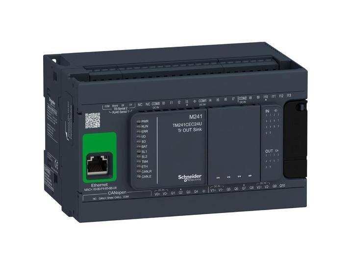 Schneider Electric, Energiemessgerät, CONTROLLER M241-24IO TR.NPN ETHERNET CAN von Schneider-electric