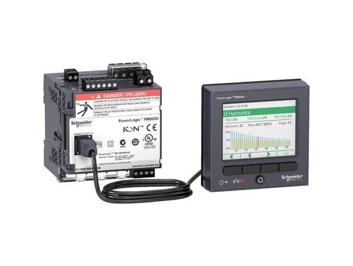 Schneider Electric, Energiemessgerät, SE METSEPM8214 Netzanalysator PM8000 für DIN-Schiene inklusive abg. Display im F Schneider Electric, Energiemessgerät, SE METSEPM8214 Netzanalysator PM8000 für DIN-Schiene inklusive abg. Display im F von Schneider-electric