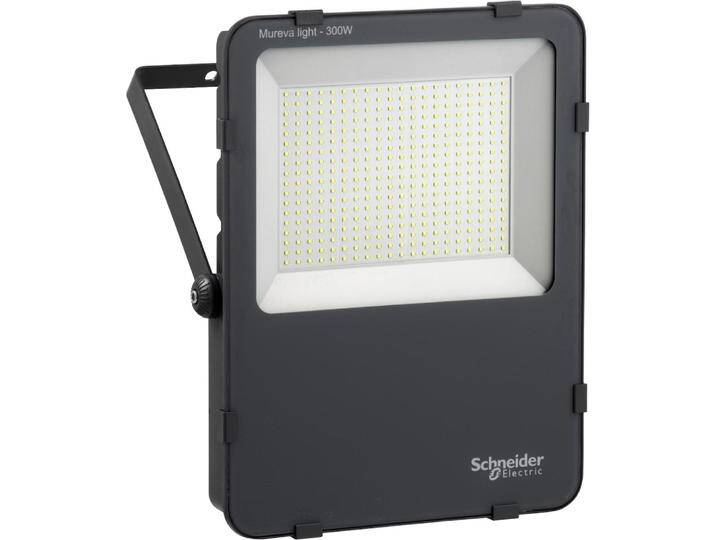 Schneider Electric, Fassadenbeleuchtung, Mureva led projektørbelysning300w, 6500 kelvin, ip65 sort- I pose für DIY (36000 lm, IP65) von Schneider-electric