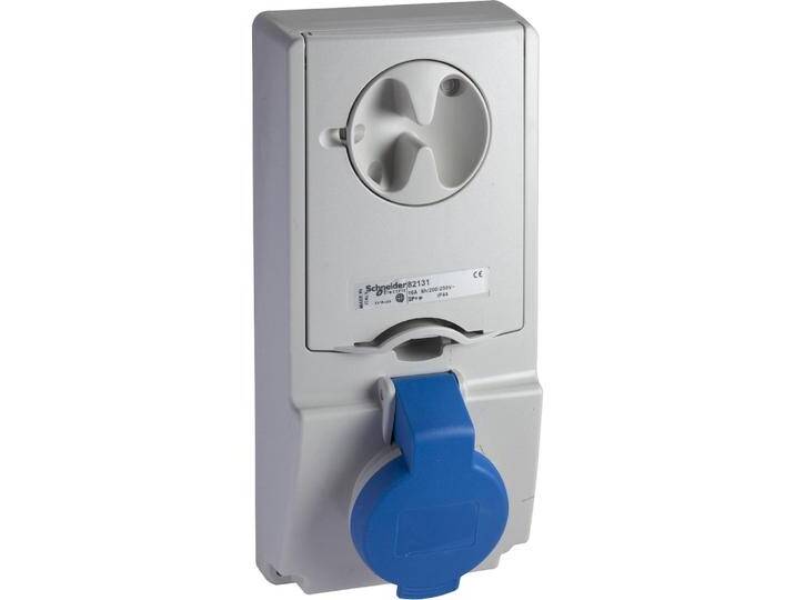 Schneider Electric, Steckdose, SE 82143 Anbausteckdose Verrieg. Ip44 32A 230V 4P Schneider Electric, Steckdose, SE 82143 Anbausteckdose Verrieg. Ip44 32A 230V 4P von Schneider-electric