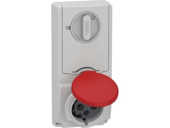 Schneider Electric, Steckdose, SE 82146 Anbausteckdose Verrieg. Ip44 32A 400V 4P Schneider Electric, Steckdose, SE 82146 Anbausteckdose Verrieg. Ip44 32A 400V 4P von Schneider-electric