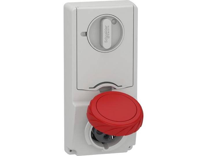 Schneider Electric, Steckdose, SE 82185 Anbausteckdose Verrieg. Ip65 16A 400V 4P von Schneider-electric