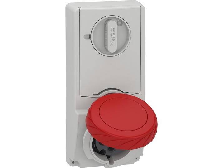Schneider Electric, Steckdose, SE 82196 Anbausteckdose Verrieg. Ip65 32A 400V 4P von Schneider-electric