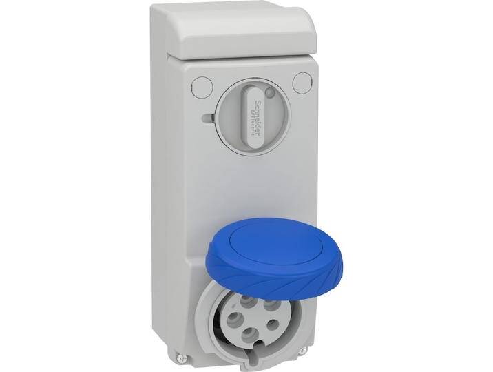 Schneider Electric, Steckdose, SE 83092 Wandsteckdose Verrieg. Ip65 32A 230V 3P von Schneider-electric