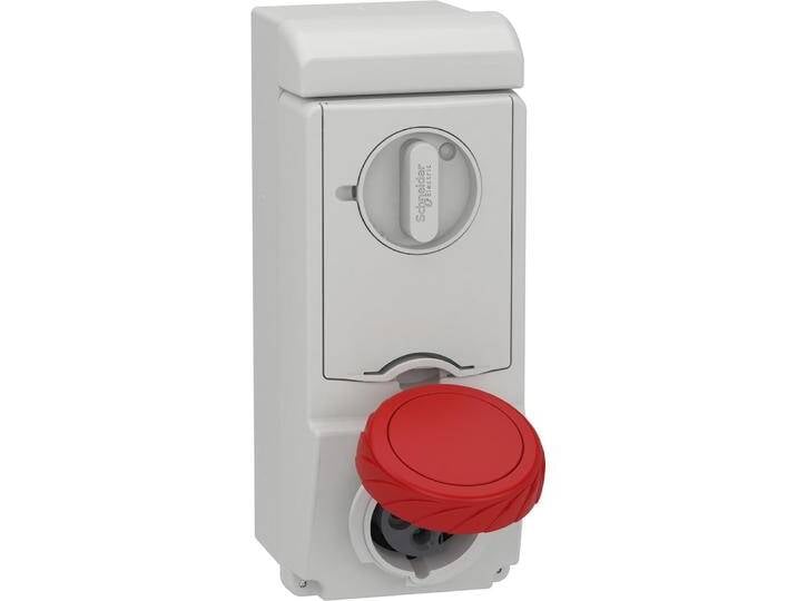 Schneider Electric, Steckdose, SE 83185 Wandsteckdose Verrieg. Ip65 16A 400V 4P von Schneider-electric