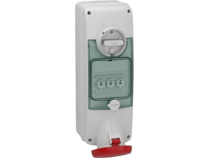 Schneider Electric, Steckdose, SE PKB63R535 W.-Dose D0-Si. Verrieg. Ip65 63A 400V 5P von Schneider-electric