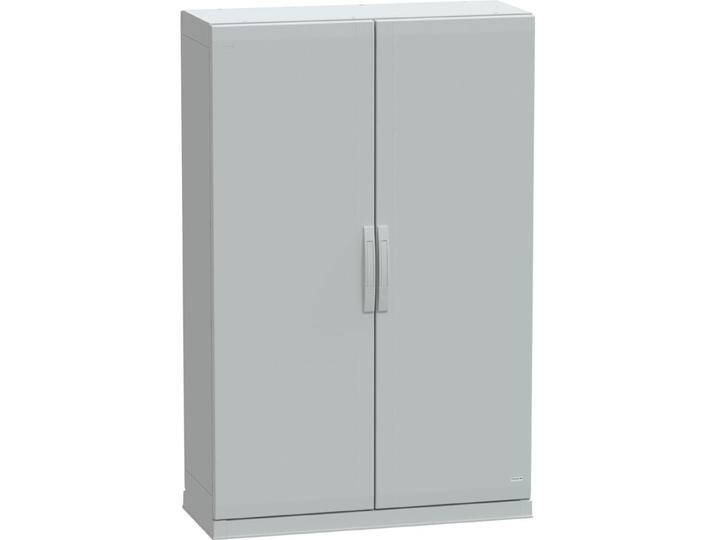 Schneider Electric, Verteilerschrank, Polyestergehäuse, PLAZ m. Sockelrahmen, offener Boden, 1500x1000x420 IP54 NSYPLAZ15104G Schneider Electric, Verteilerschrank, Polyestergehäuse, PLAZ m. Sockelrahmen, offener Boden, 1500x1000x420 IP54 NSYPLAZ15104G von Schneider-electric