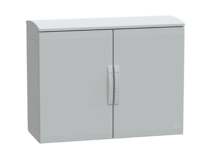 Schneider Electric, Verteilerschrank, Polyestergehäuse bodenst. Vers.PLAT oben NSYPLAT7104G von Schneider-electric