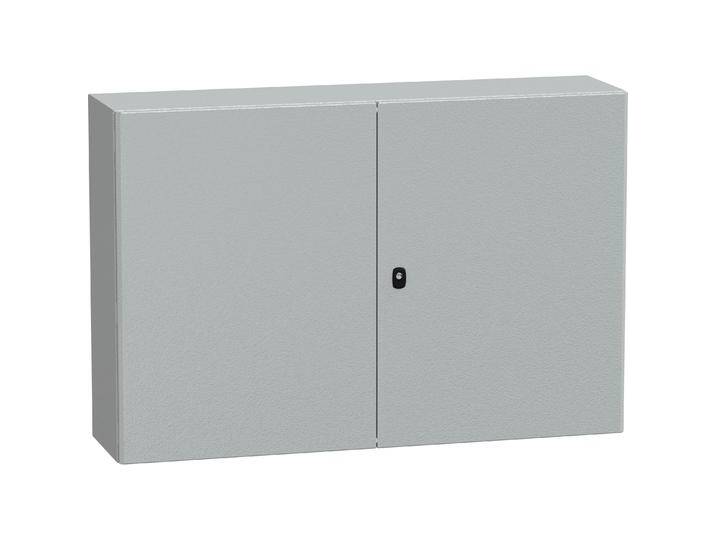 Schneider Electric, Verteilerschrank, S3D 800 x 1200 x 300 mm IP66 mit (NSYS3D81230DP) Montageplatte von Schneider-electric