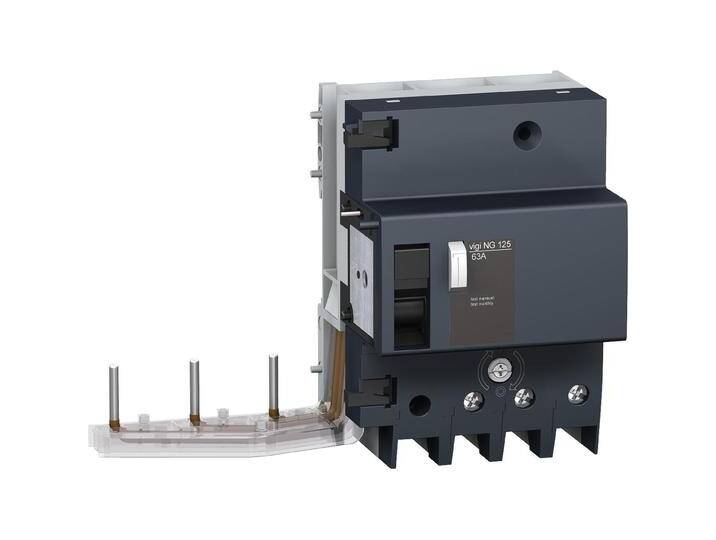 Schneider Electric, Verteilerschrank Zubehör, FiBlock Vigi NG25V 3p von Schneider-electric