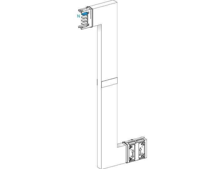 Schneider Electric, Verteilerschrank Zubehör, SE KSA400DZE41F KSA Z-Element aufwÃ¤rts-abwÃ¤rts von Schneider-electric