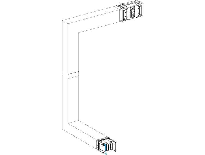 Schneider Electric, Verteilerschrank Zubehör, SE KSA630DMCK43F KSA MehrfachrichtungsÃ¤nderung abwÃ¤rts links von Schneider-electric