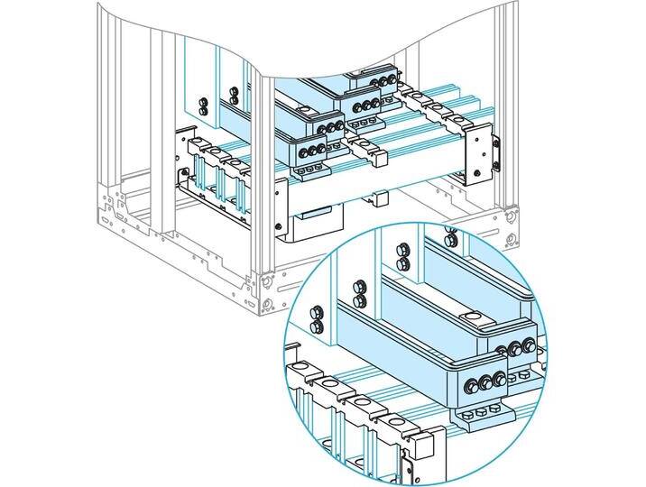 Schneider Electric, Verteilerschrank Zubehör, Verb Horiz-Vert Sammelschienen 88014 Schneider Electric, Verteilerschrank Zubehör, Verb Horiz-Vert Sammelschienen 88014 von Schneider-electric