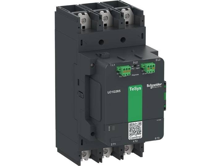 Schneider Electric Leistungsschütz TeSys control - Giga, 3-polig, 265A AC3, 24-48V ACDC-A Spule, Relais von Schneider-electric