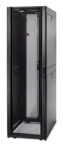 Schneider Electric APC NetShelter SX 48U Gehäuse (600 mm breit x 1070 mm tief, mit Seiten), Schwarz von Schneider