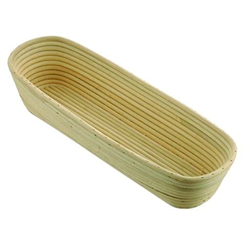 Althuetter-Markthandel Gärkorb Rattan Schilfrohr Weide Tabletts oval 0,5 kg 240x130 mm von Schneider