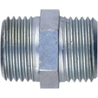 Doppelnippel DN-St-G1/4a x G1/4a DGKE770256 Stahl verzinkt Innenkonus - Schneider von Schneider