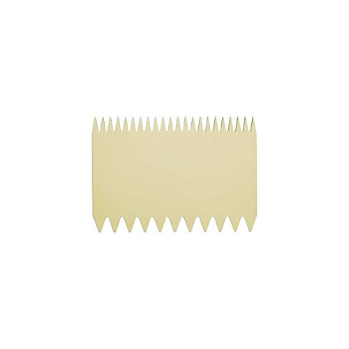 Garnierkamm Teigschaber Cremeschaber ABS 112 x 78 mm Garnierkamm Teigschaber Cremeschaber ABS 112 x 78 mm von Schneider