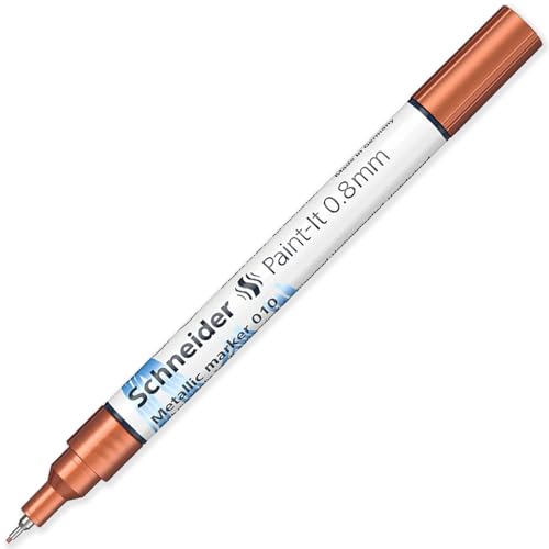 Schneider Metallic Marker Paint-It 010 0,8 mm Kupfermetallic Schneider Metallic Marker Paint-It 010 0,8 mm Kupfermetallic von Schneider