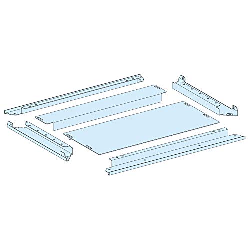 Schneider 08496 Zweihand Kabeleinführungsplatte, IP30, B = 650mm, T = 400mm von Schneider Electric