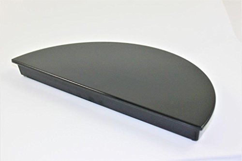Schneider 1/2 Tortenplatte schwarz, Kunststoff Melamin 32x16cm von Schneider