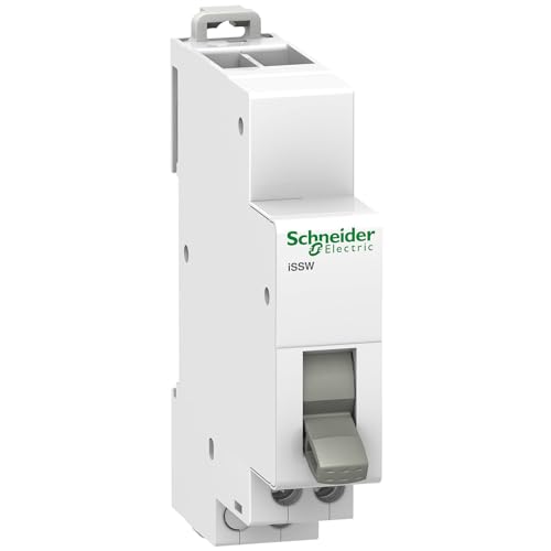 Schneider Electric A9E18071 Wechselschalter iSSW, 2W, 20A, 250VAC, 2 Positionen, 250 V, Multicolor von Schneider Electric