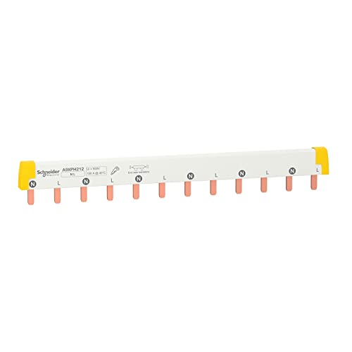 Schneider A9XPH212 Phasenschiene Steg, ablängbar, 2P, 12 TE, 100A, weiß Schneider A9XPH212 Phasenschiene Steg, ablängbar, 2P, 12 TE, 100A, weiß von Schneider