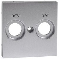 Aluminium-Eleganz R-TV/SAT-Steckdose von Schneider Electric