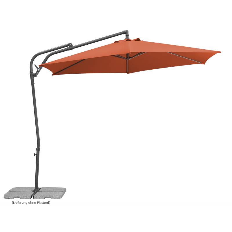 Schneider Ampelschirm 'Genua' terrakotta Ø 300 cm von Schneider