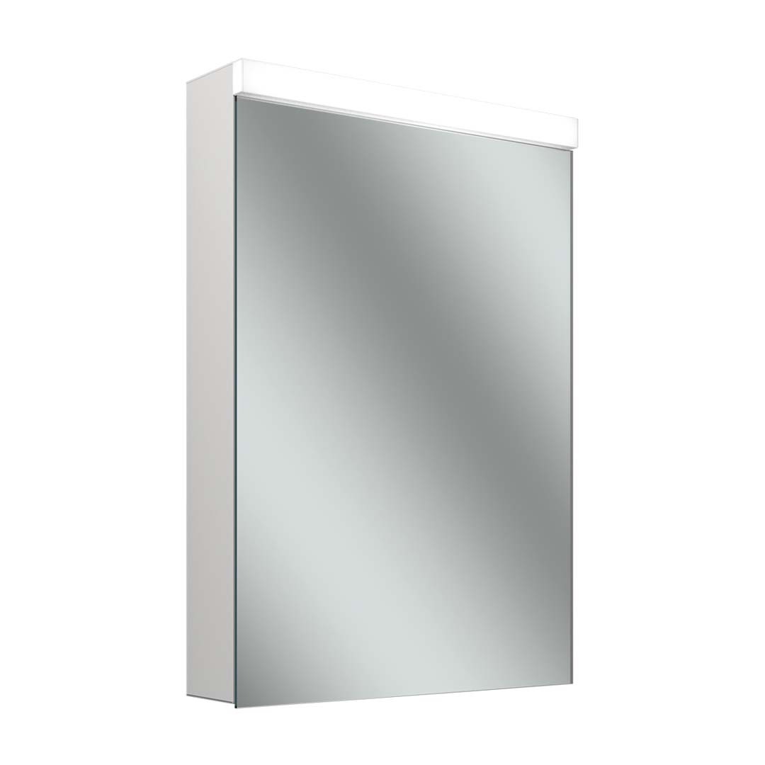 Schneider CARE LED-Spiegelschrank, 595x867mm, Türanschlag re., Beleuchtung oben, Steckdose li. unten innen, 193.062.01.02 Schneider CARE LED-Spiegelschrank, 595x867mm, Türanschlag re., Beleuchtung oben, Steckdose li. unten innen, 193.062.01.02 von Schneider