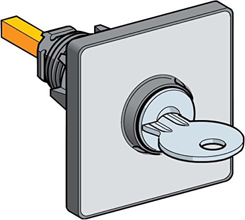 Schneider KDC1SR Betätigungselement 45x45mm, Schloss von Schneider