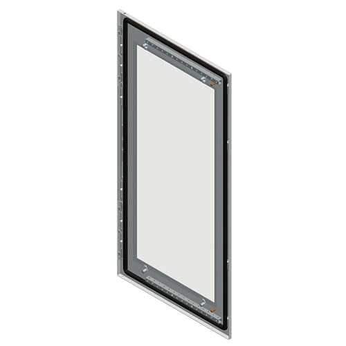 Schneider Electric NSYSFD126T Tür (B x H) 600mm x 1200mm Sicherheitsglas Lichtgrau (RAL 7035) 1St. von Schneider