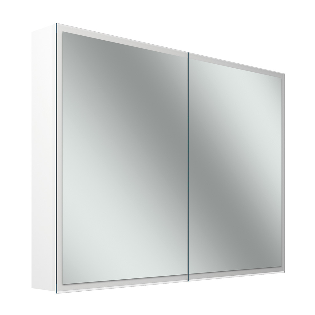 Schneider GLOW D2W Spiegelschrank, 2 Türen 50/50cm, 1013x136x736mm, rundum Beleuchtung, Dim2Warm, 218.100.02.02 Schneider GLOW D2W Spiegelschrank, 2 Türen 50/50cm, 1013x136x736mm, rundum Beleuchtung, Dim2Warm, 218.100.02.02 von Schneider