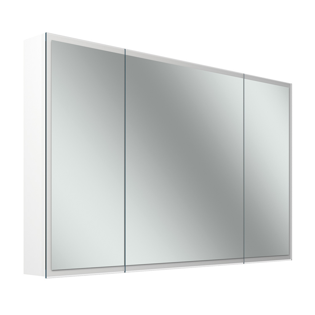 Schneider GLOW D2W Spiegelschrank, 3 Türen 30/60/30cm, 1213x136x736mm, rundum Beleuchtung, Dim2Warm, 218.121.02.02 Schneider GLOW D2W Spiegelschrank, 3 Türen 30/60/30cm, 1213x136x736mm, rundum Beleuchtung, Dim2Warm, 218.121.02.02 von Schneider