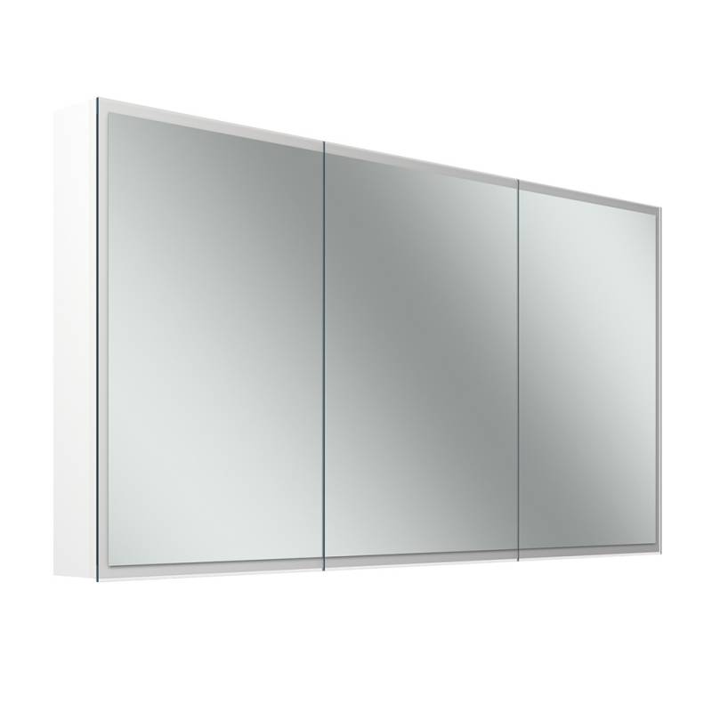 Schneider GLOW D2W Spiegelschrank, 3 Türen 45/50/45cm, 1413x136x736mm, rundum Beleuchtung, Dim2Warm, 218.141.01.02 Schneider GLOW D2W Spiegelschrank, 3 Türen 45/50/45cm, 1413x136x736mm, rundum Beleuchtung, Dim2Warm, 218.141.01.02 von Schneider