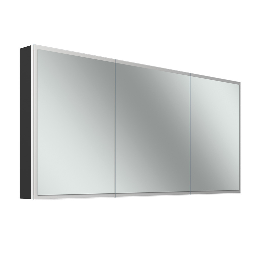 Schneider GLOW D2W Spiegelschrank, 3 Türen 50/60/50cm, 1613x136x736mm, rundum Beleuchtung, Dim2Warm, 218.161.01.44 Schneider GLOW D2W Spiegelschrank, 3 Türen 50/60/50cm, 1613x136x736mm, rundum Beleuchtung, Dim2Warm, 218.161.01.44 von Schneider