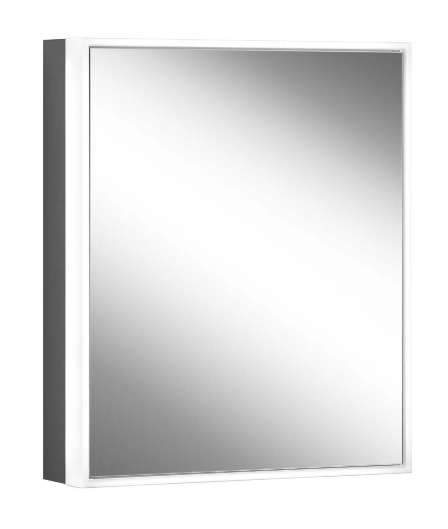 Schneider GLOW classic HCL Spiegelschrank, 1 Tür 60cm, Anschlag rechts, 625x158x731mm, rundum Beleuchtung, stufenlos dimmbar, 182.061.01.41 Schneider GLOW classic HCL Spiegelschrank, 1 Tür 60cm, Anschlag rechts, 625x158x731mm, rundum Beleuchtung, stufenlos dimmbar, 182.061.01.41 von Schneider