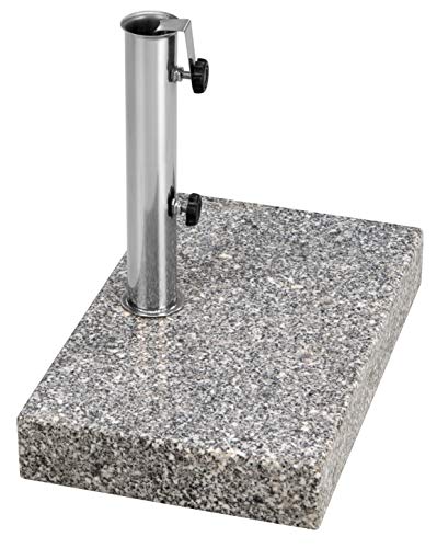 Schneider Granit-Balkonschirmständer ca. 25 kg, 865-00, Granit-Oberfläche, 26.9 kg von Schneider