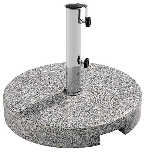 Schneider Granit-Schirmständer ca. 30 kg, 867-00, Granit-Oberfläche, 32.7 kg von Schneider