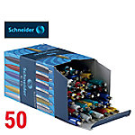 Schneider K15 Kugelschreiber Blau Mittel 0.5 mm Nachfüllbar 50 Stück von Schneider
