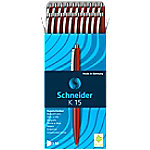 Schneider Kugelschreiber K15 0.5 mm Rot 20 Stück von Schneider