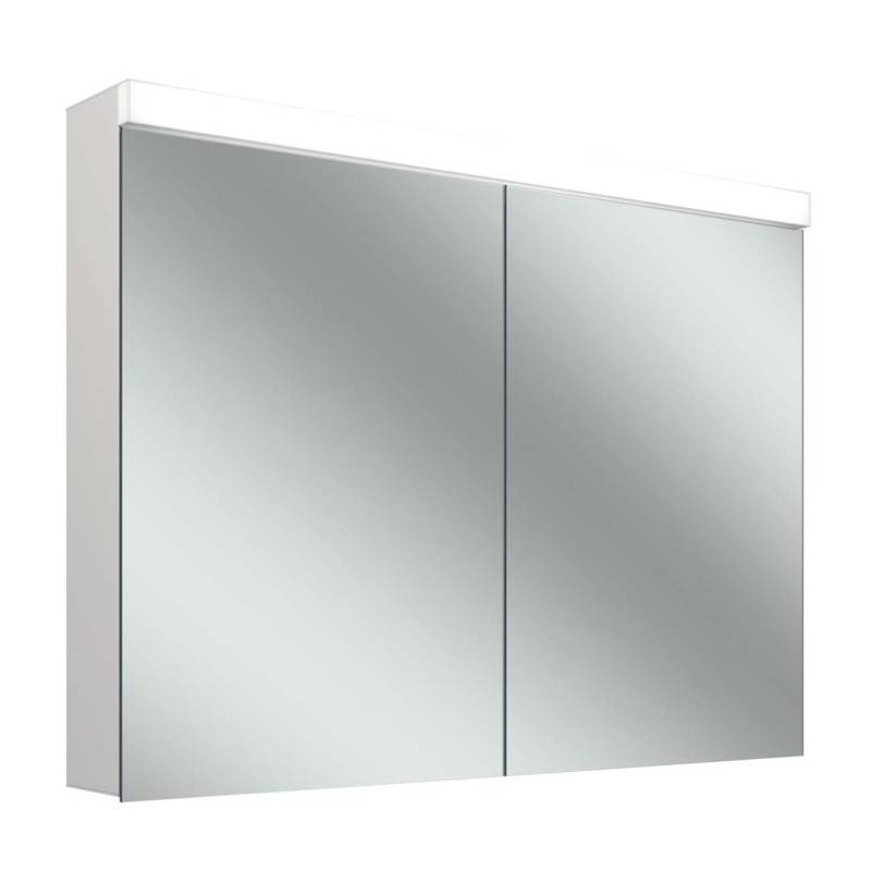 Schneider LOW basic 15 LED-Lichtspiegelschrank, 2 Türen 50/50cm, 995x147x747mm, 171.500.01.0201 von Schneider