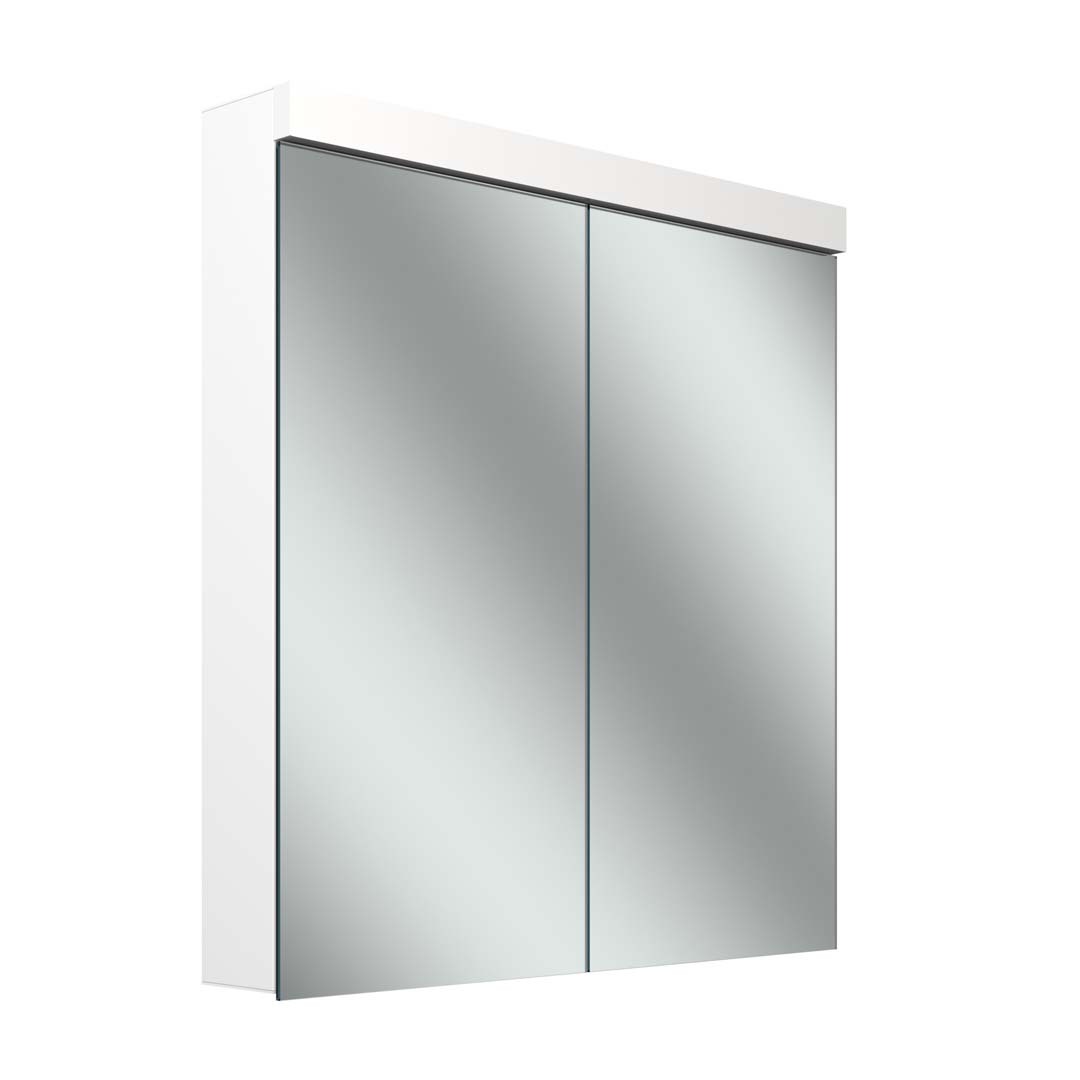 Schneider LOW plus LED-Spiegelschrank, 2 Türen 35/35cm, 695x120x747mm, Beleuchtung oben, 172.070.01.0201 Schneider LOW plus LED-Spiegelschrank, 2 Türen 35/35cm, 695x120x747mm, Beleuchtung oben, 172.070.01.0201 von Schneider