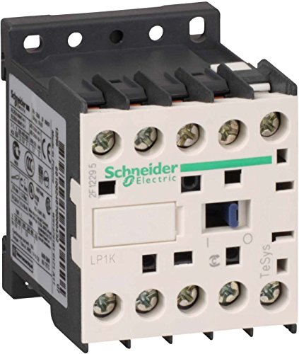 Schneider LP1K0910UD x Leistungsschütz, 3p+1S, 4kW/400V/AC3, 9A, 250VDC, Black von Schneider