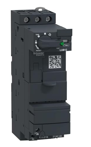 Schneider Electric TeSys U Grundgerät für Direktanlasser, Motorstarter, mit Schraubklemmen, 12A, Artikelnummer LUB12 Schneider Electric TeSys U Grundgerät für Direktanlasser, Motorstarter, mit Schraubklemmen, 12A, Artikelnummer LUB12 von Schneider Electric