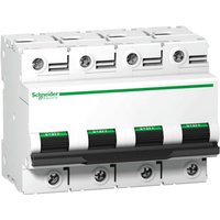 Leistungsschalter 4P 100A 10KA c 6 module A9N18374 von Schneider Electric