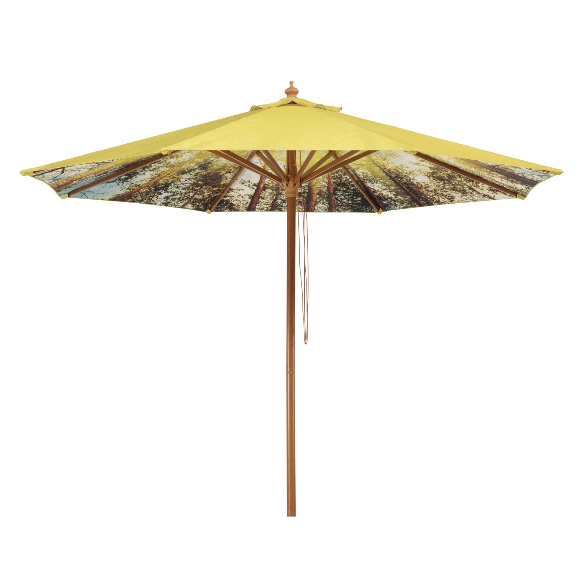 Schneider Marktschirm 'Malaga' forest/gelb Ø 300 cm von Schneider