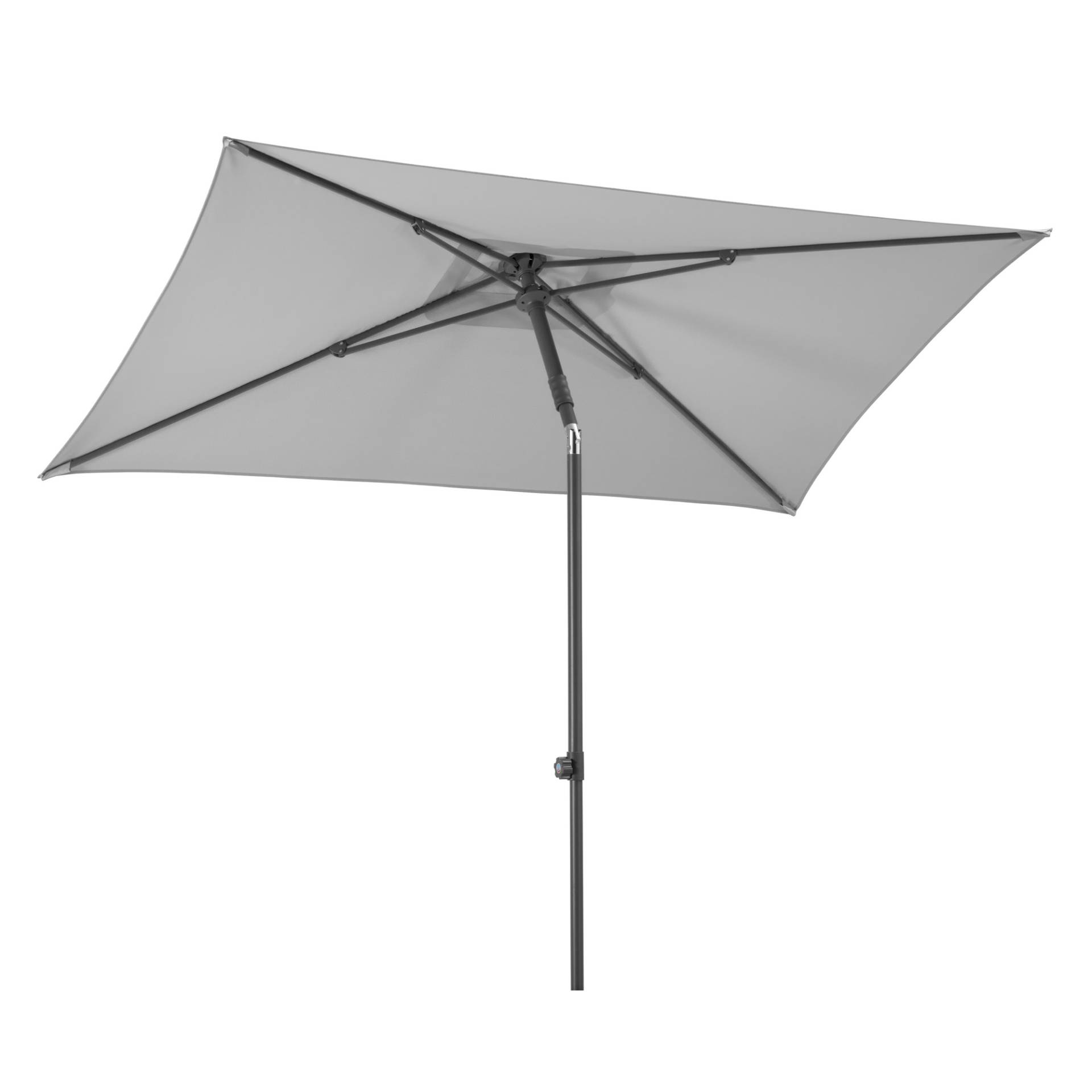 Schneider Marktschirm 'Sevilla' silbergrau 240 x 140 cm Schneider Marktschirm 'Sevilla' silbergrau 240 x 140 cm von Schneider