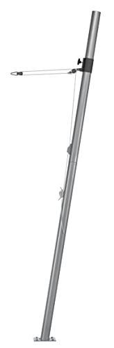 Schneider Mast für Sonnensegel, 251-00, Stahl, 11.8 kg Silber von Schneider